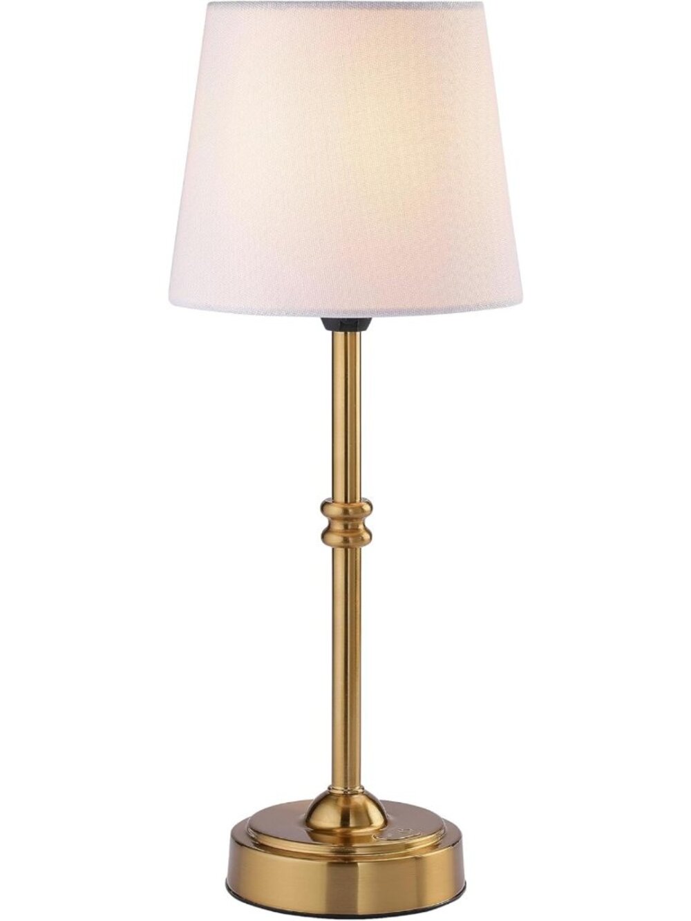 Cordless LED Table Lamp with Dimmer, Rechargeable Battery, 3-Level Brightness